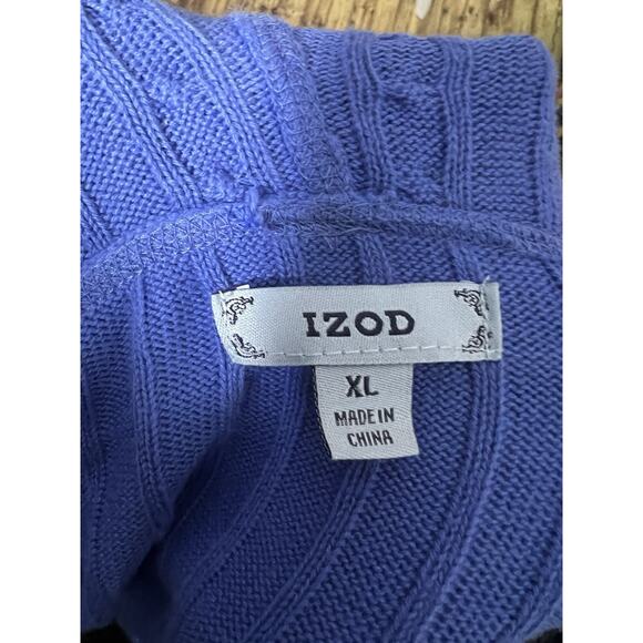 IZOD Women’s Zip Up Blue Light Jacket Hooded Sz XL - Picture 9 of 10